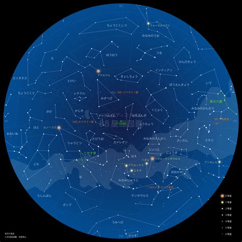 11月 星座|11月の星座 2024｜やさしい88星座図